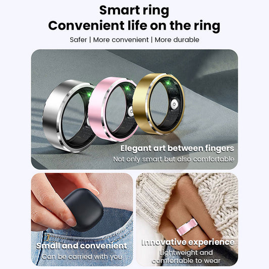Xiaomi Smart Ring 2025 – Heart Rate, SpO₂ & Sleep Tracker, 5ATM Waterproof