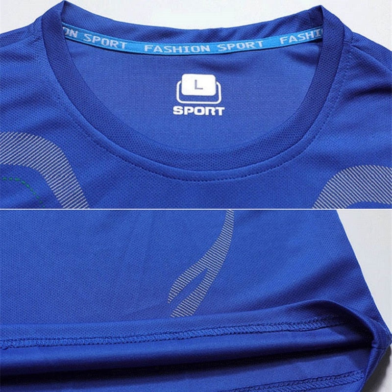 5XL Quick Dry Sports T‑Shirt