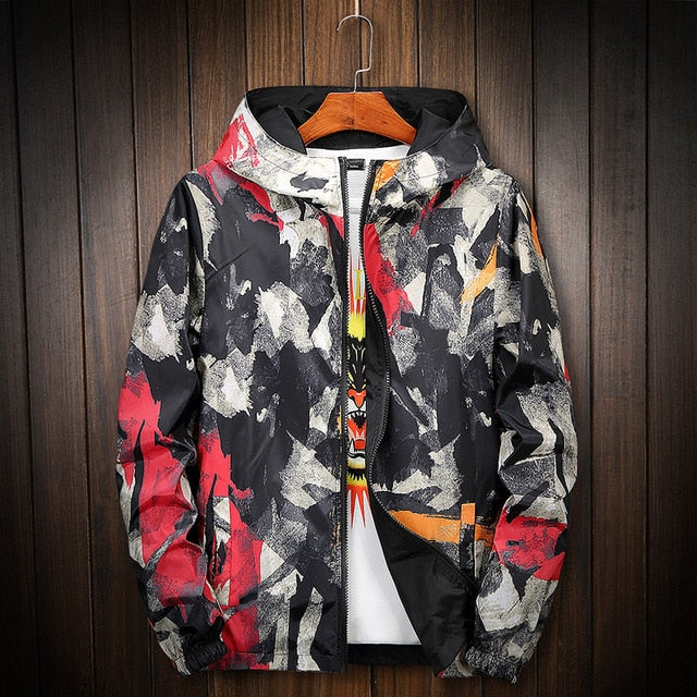 DualWear Lightweight Hooded Windbreaker