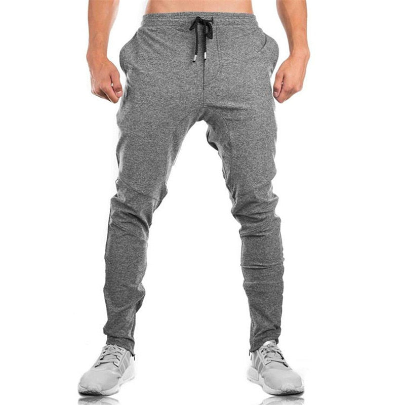 Fitness Joggers – Breathable Cotton Spandex Training Pants