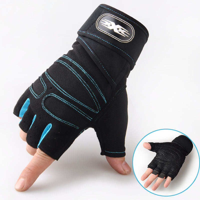 Men’s Half‑Finger Weight‑Lifting Gloves