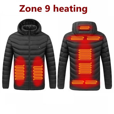 USB Heated Jacket for Men – Winter Thermostat