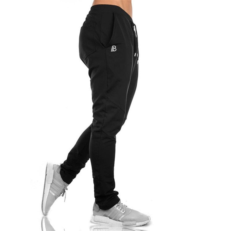 Fitness Joggers – Breathable Cotton Spandex Training Pants