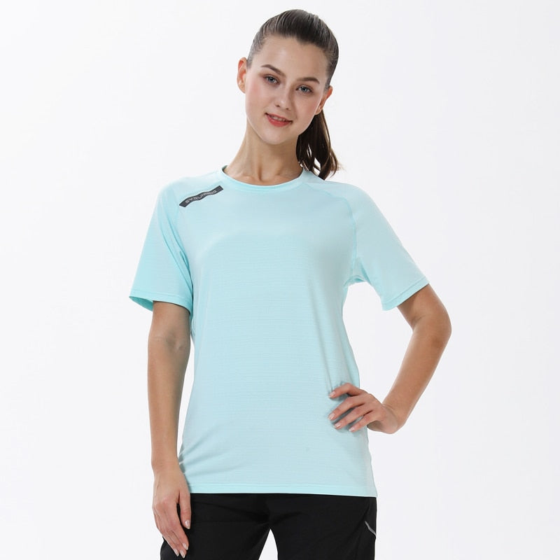 SHANYING Women’s Running T-Shirt → Quick Dry → Breathable → Yoga & Fitness Tee (S-4XL