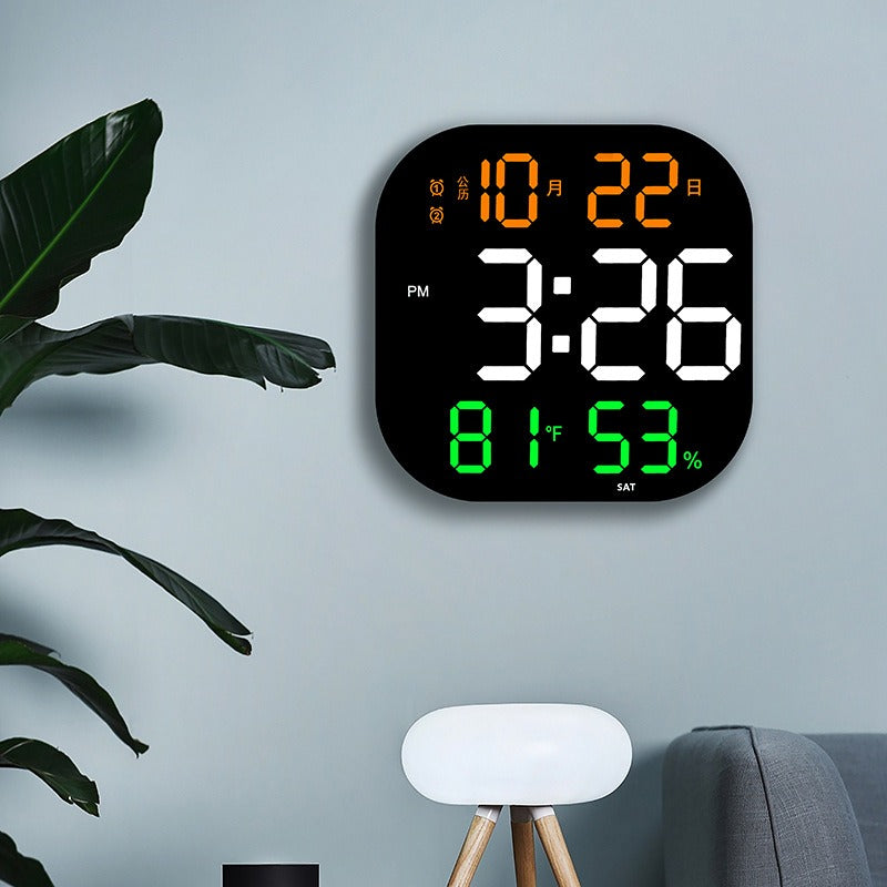 LED Acrylic Wall Clock – Countdown & Gym Timer
