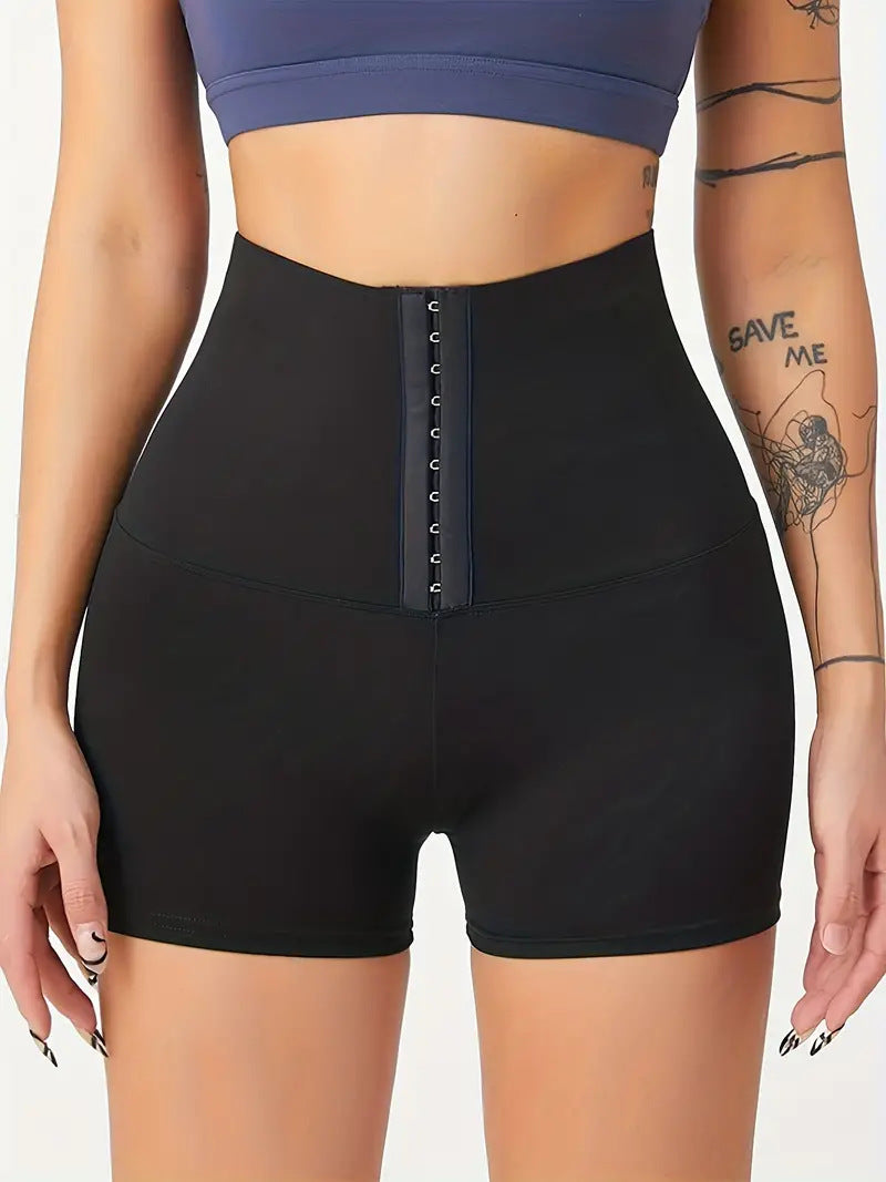 High-Waisted Fitness Leggings for Women with Zipper Closure