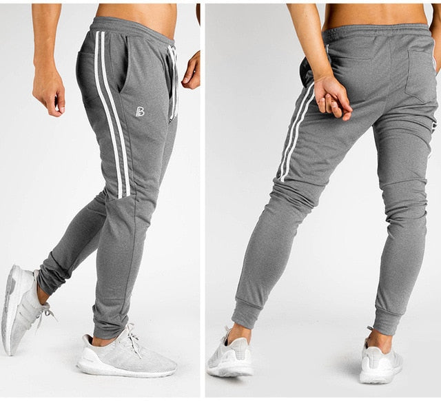Fitness Joggers – Breathable Cotton Spandex Training Pants