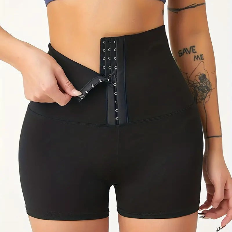 High-Waisted Fitness Leggings for Women with Zipper Closure