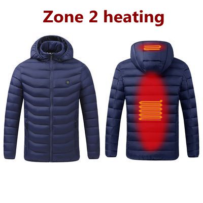 USB Heated Jacket for Men – Winter Thermostat