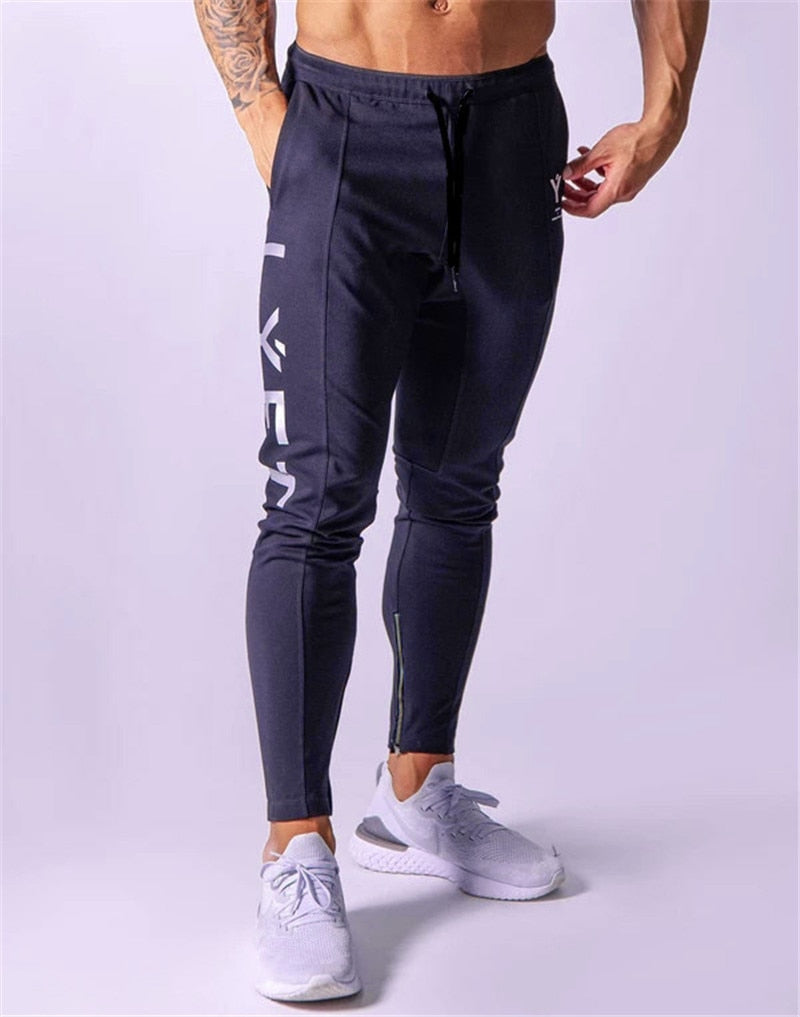 Men’s Slim Fit Jogging Pants – Cotton Gym Trackpants