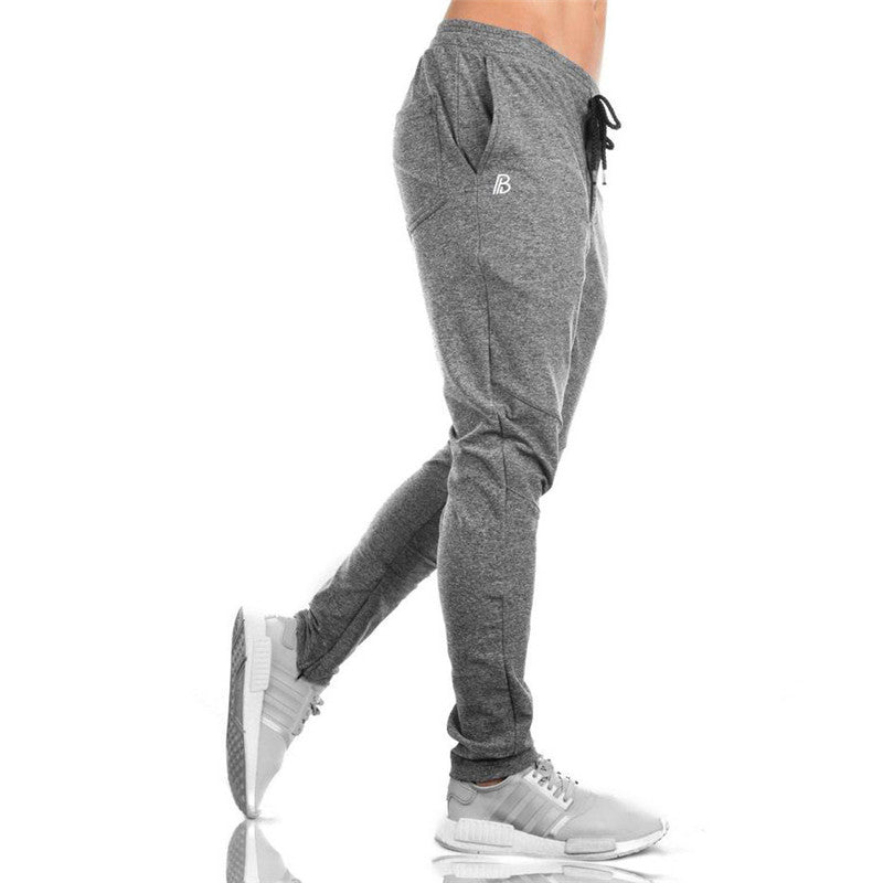 Fitness Joggers – Breathable Cotton Spandex Training Pants