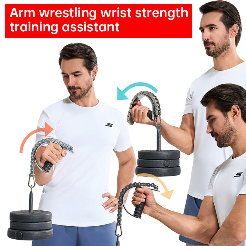 Wrist & Forearm Strengthener - Arm Wrestling Trainer, Grip Strength Equipment for Fitness & Physical Therapy | AthVault