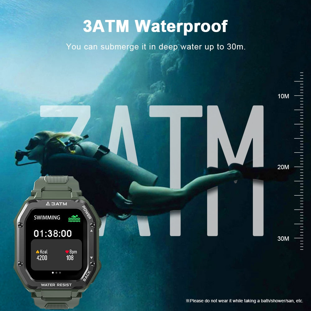 ROCK Rugged Smart Watch – Outdoor Sports