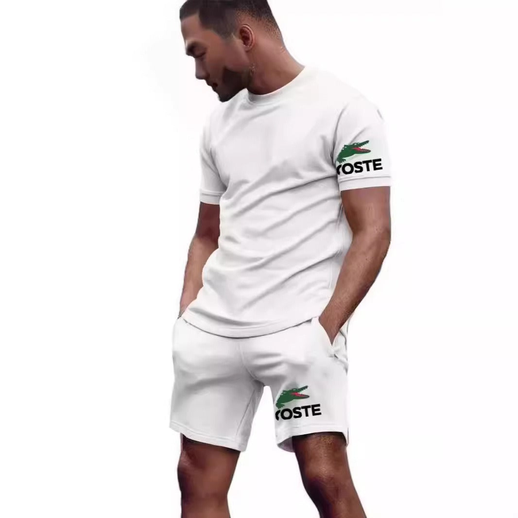 Men’s Summer Sportswear Set – Quick-Dry Two-Piece Outfit for Fitness & Running