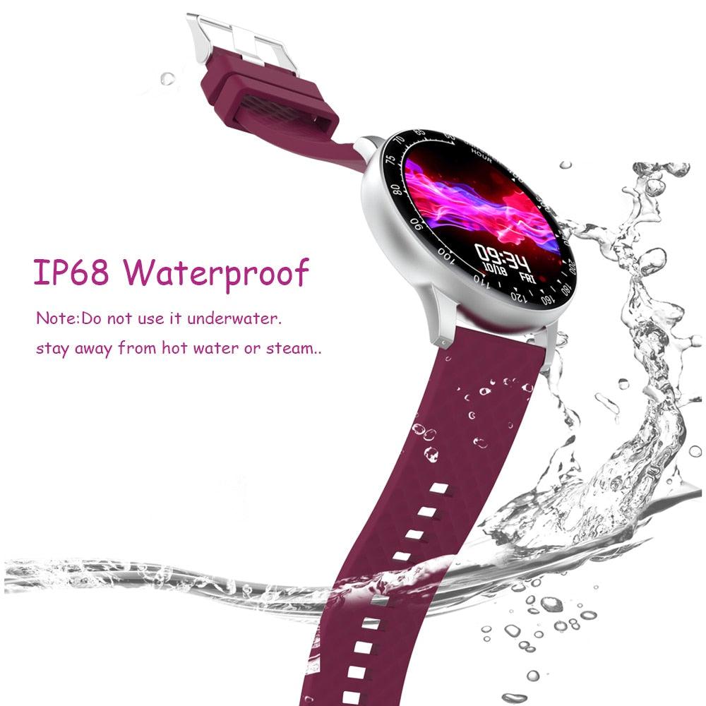 Smart Watch – Fitness Tracker with Heart Rate & BP Monitor, IP67 Waterproof