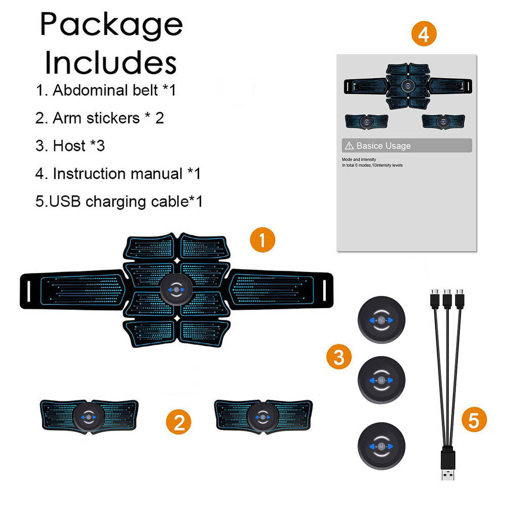 Electric ABS Muscle Stimulator Belt