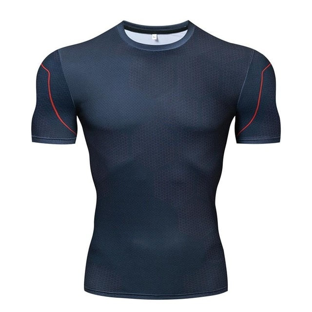 Unisex Camouflage Compression T-Shirt