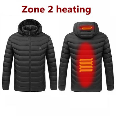 USB Heated Jacket for Men – Winter Thermostat