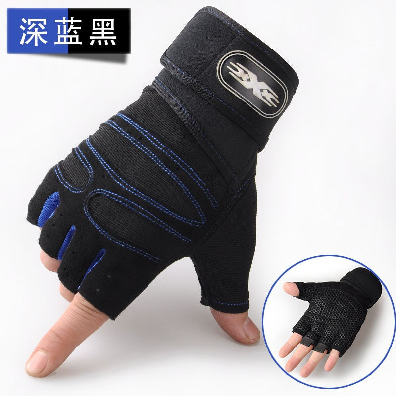Men’s Half‑Finger Weight‑Lifting Gloves