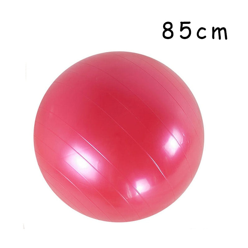 Glossy PVC Fitness & Yoga Ball (45-85cm)