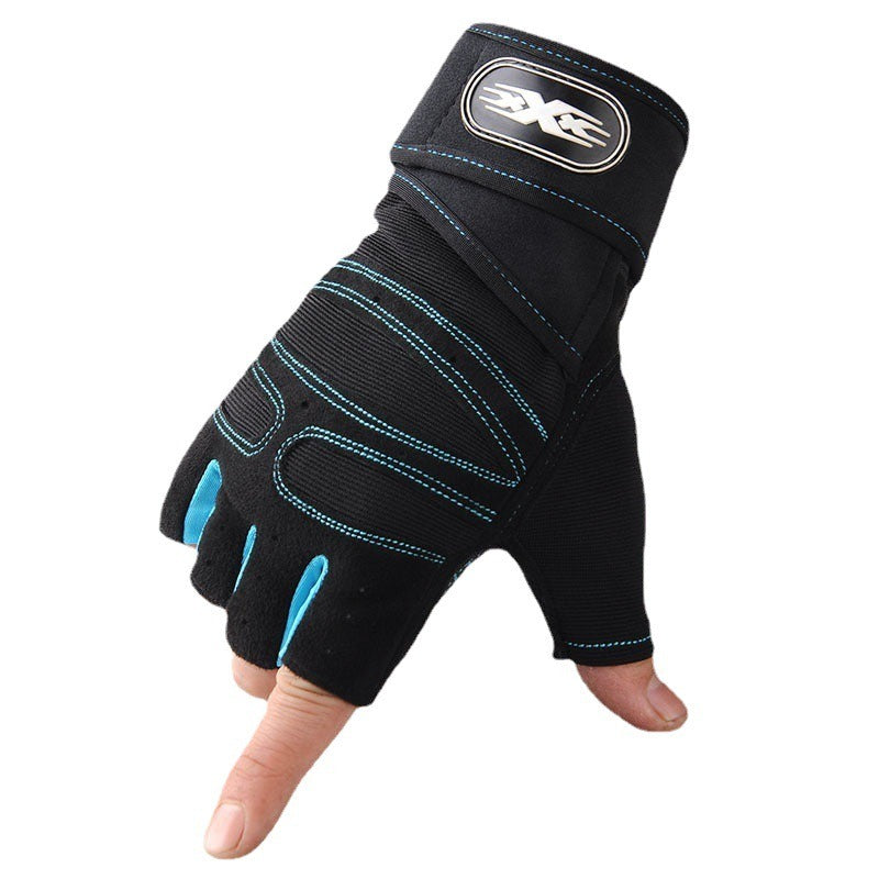 Men’s Half‑Finger Weight‑Lifting Gloves