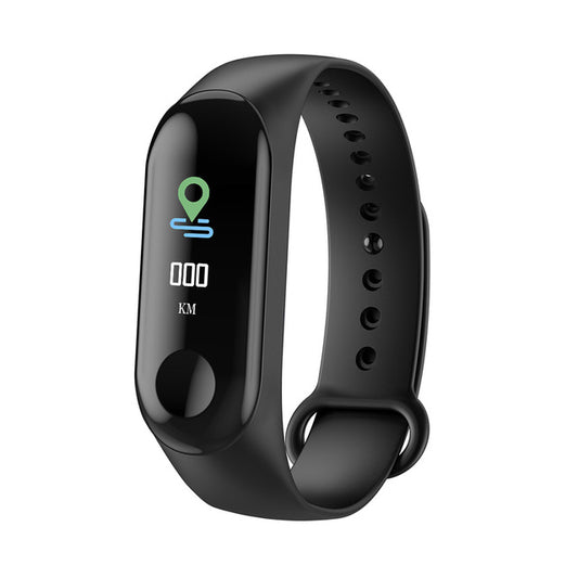 M3 Plus Smart Bracelet – IPS Color Screen Fitness Tracker, IP68 Waterproof