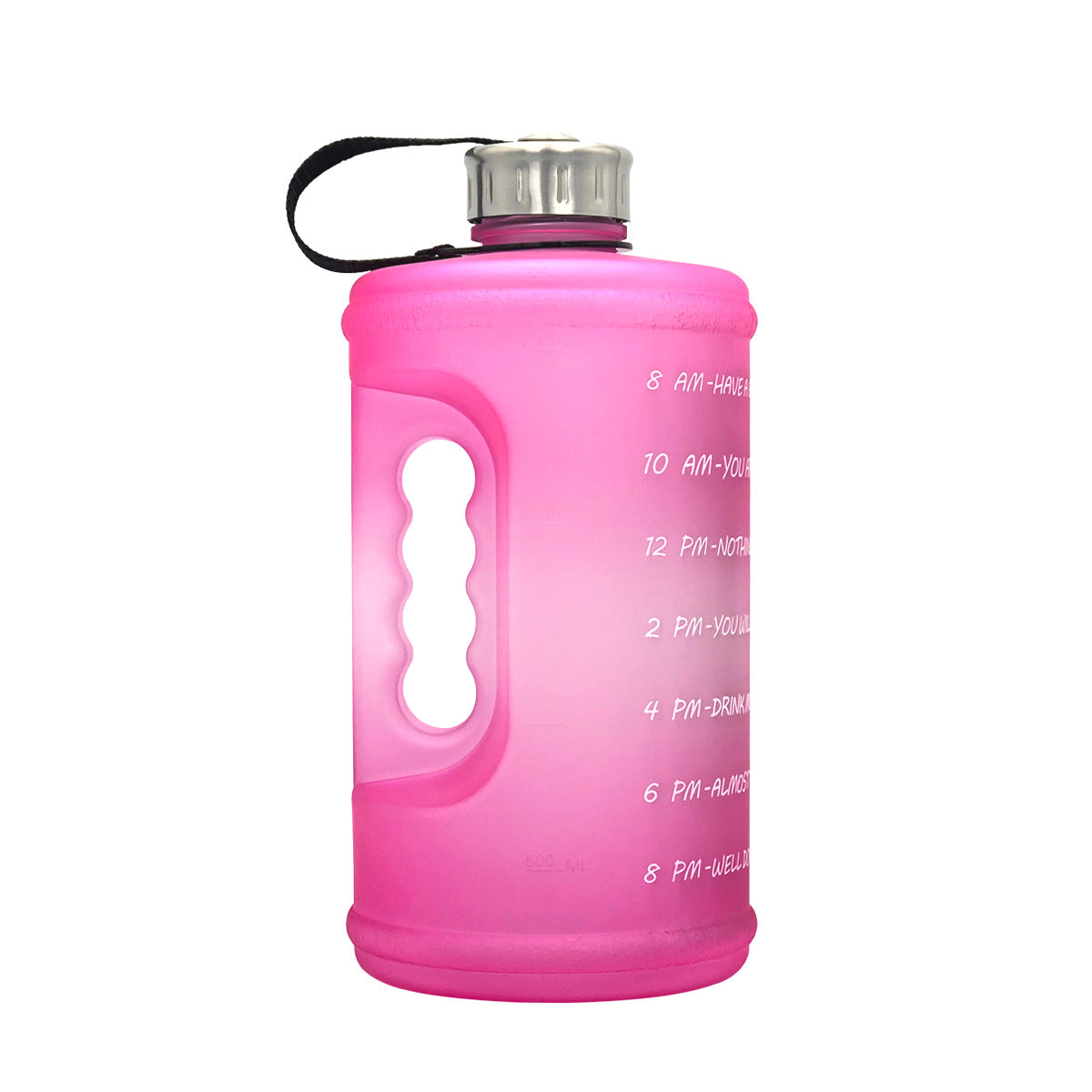 2.2L Gradient Sports Water Bottle – Large Capacity PETG Gym Cup
