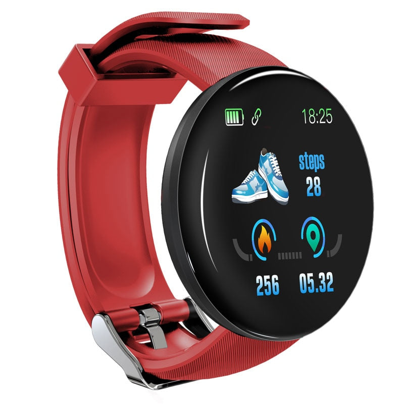 Bluetooth Smart Watch – Waterproof Fitness Tracker with Heart Rate &amp; BP Monitor