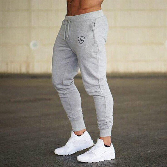 Fitness Joggers – Breathable Cotton Spandex Training Pants