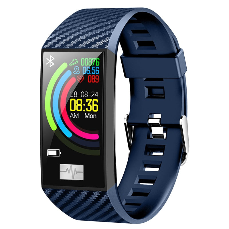 DT58 Smart Bracelet – ECG, Heart Rate & Fitness Tracker, IP68 Waterproof