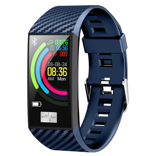 DT58 Smart Bracelet – ECG, Heart Rate & Fitness Tracker, IP68 Waterproof