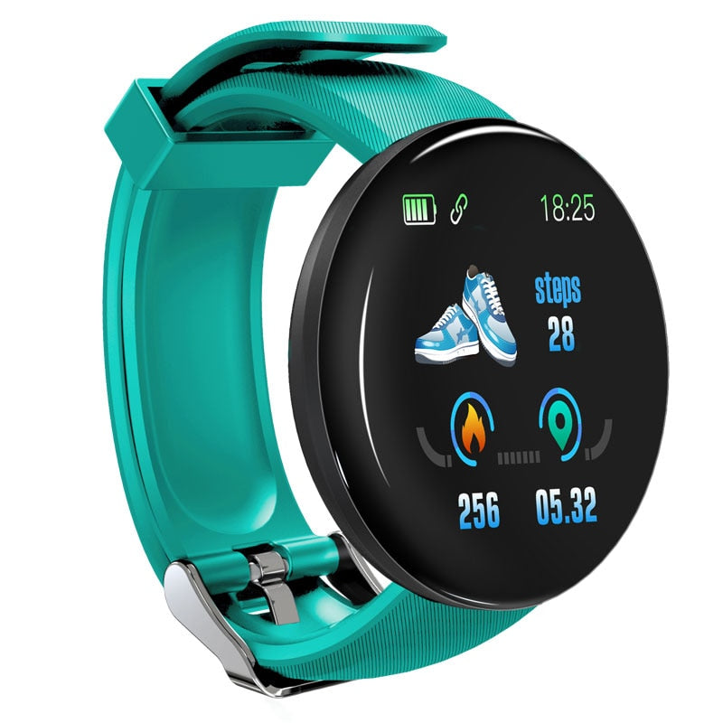 Bluetooth Smart Watch – Waterproof Fitness Tracker with Heart Rate &amp; BP Monitor