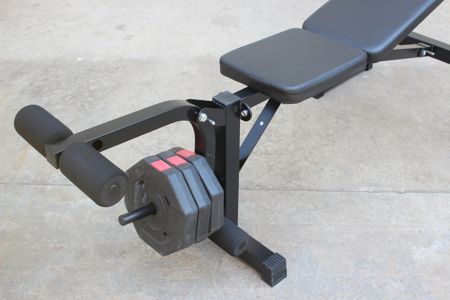 Olympic Weight Bench with Squat Rack – Home Gym Set