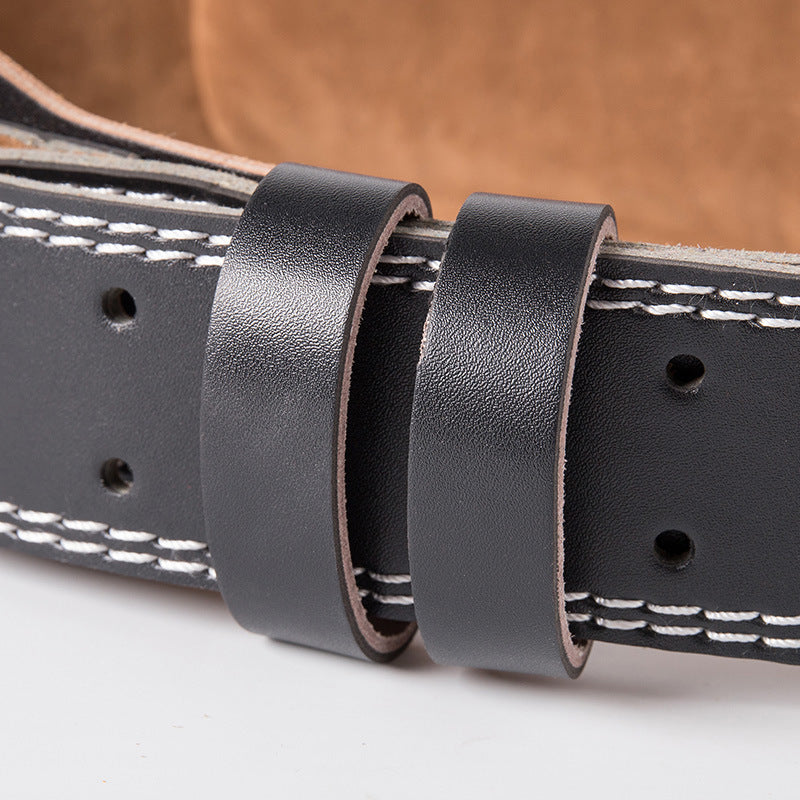 Weightlifting Leather Belt