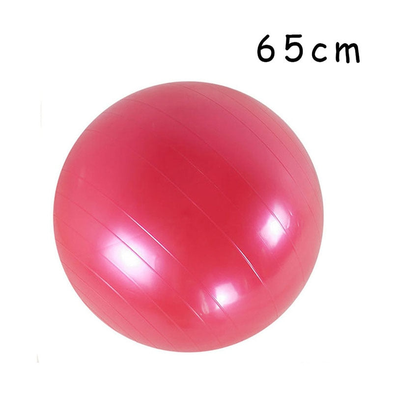 Glossy PVC Fitness & Yoga Ball (45-85cm)