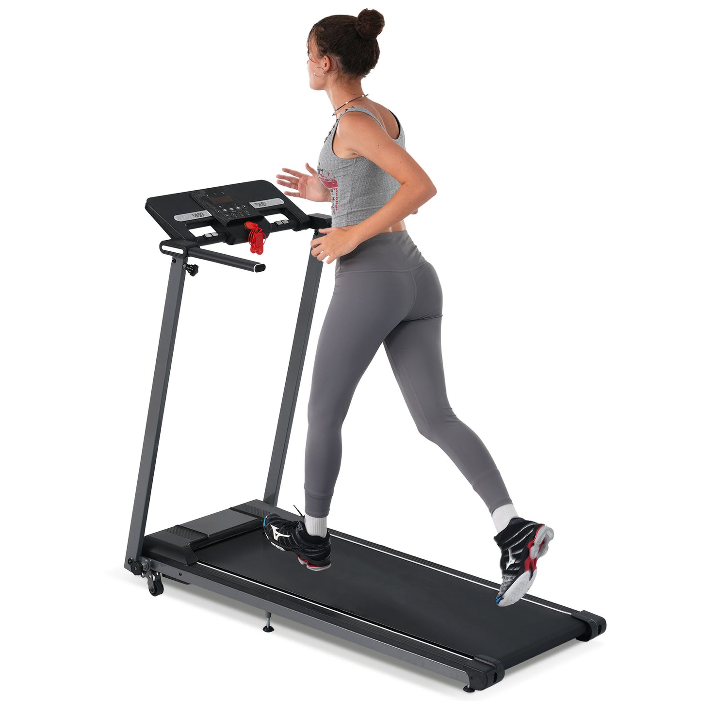Folding Treadmill 2.5HP with Incline & Bluetooth Speaker