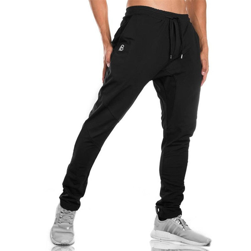 Fitness Joggers – Breathable Cotton Spandex Training Pants