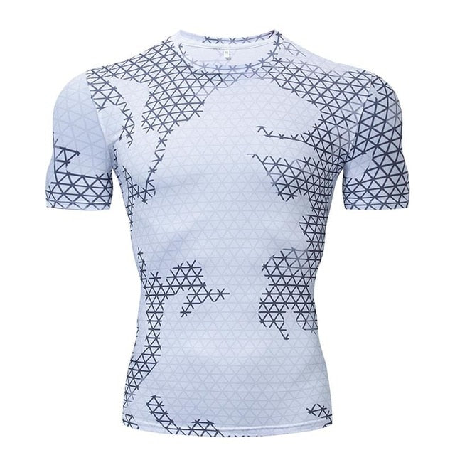 Unisex Camouflage Compression T-Shirt