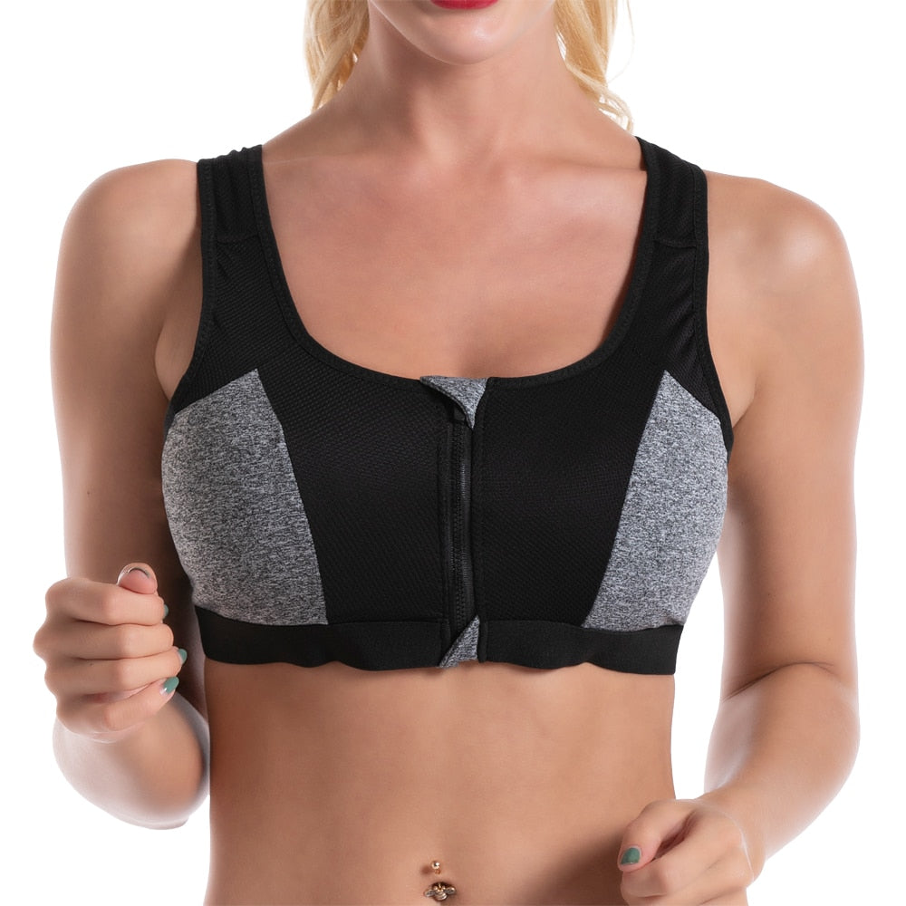 High Impact Push‑Up Sports Bra