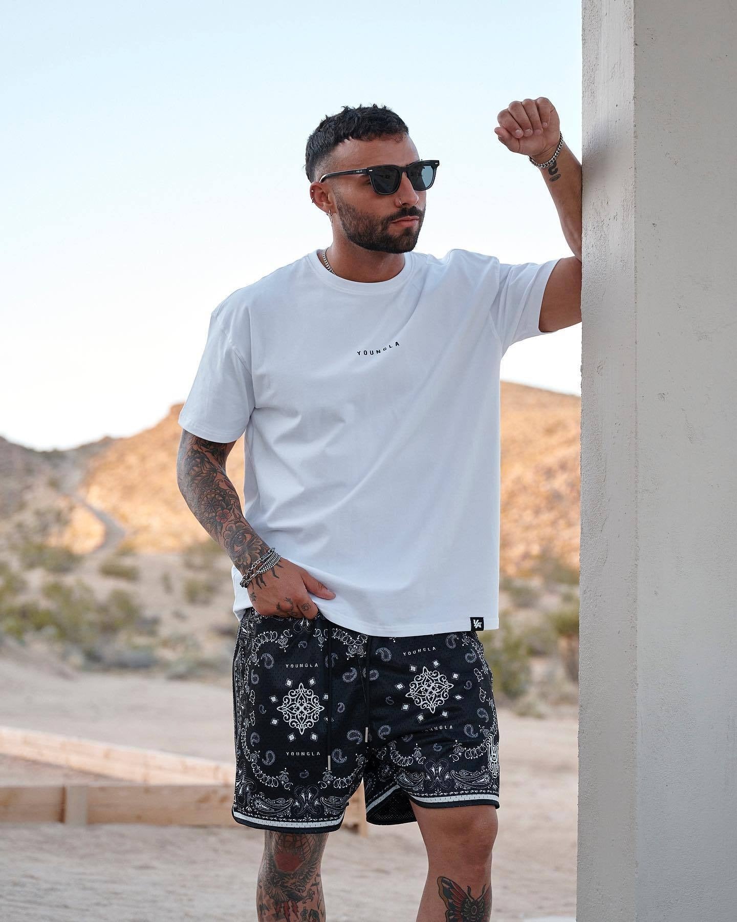 Quick‑Dry Running & Basketball Shorts – Breathable Polyester Fitness Wear