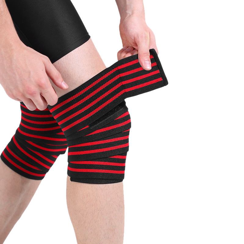 Men’s Elastic Knee Pads – Strength Training & Cycling Support