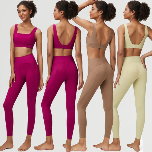 Yoga Suit – Quick‑Dry Nylon & Spandex Activewear for Women