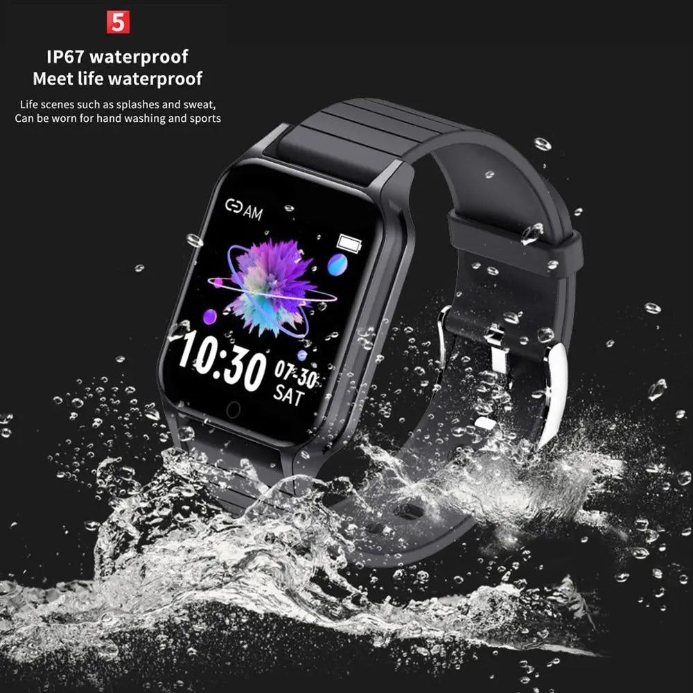 T96 Smart Watch – Body Temperature, Heart Rate & Fitness Tracker