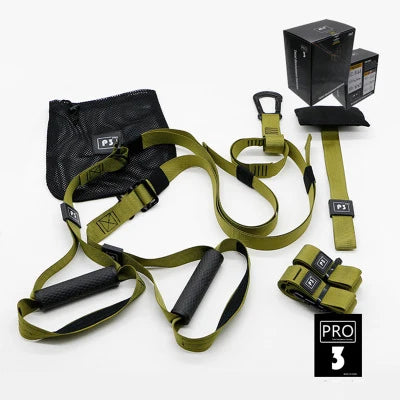 Complete Resistance Band & Suspension Trainer Set