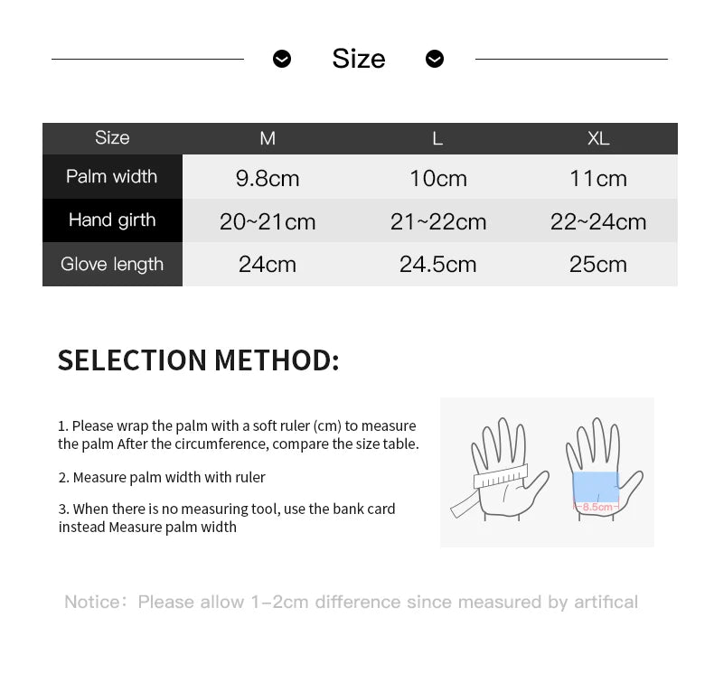 Winter Touch Screen Running Gloves – Full Finger Fitness