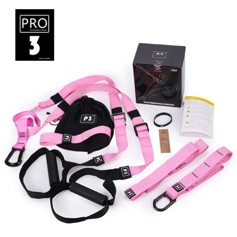Complete Resistance Band & Suspension Trainer Set