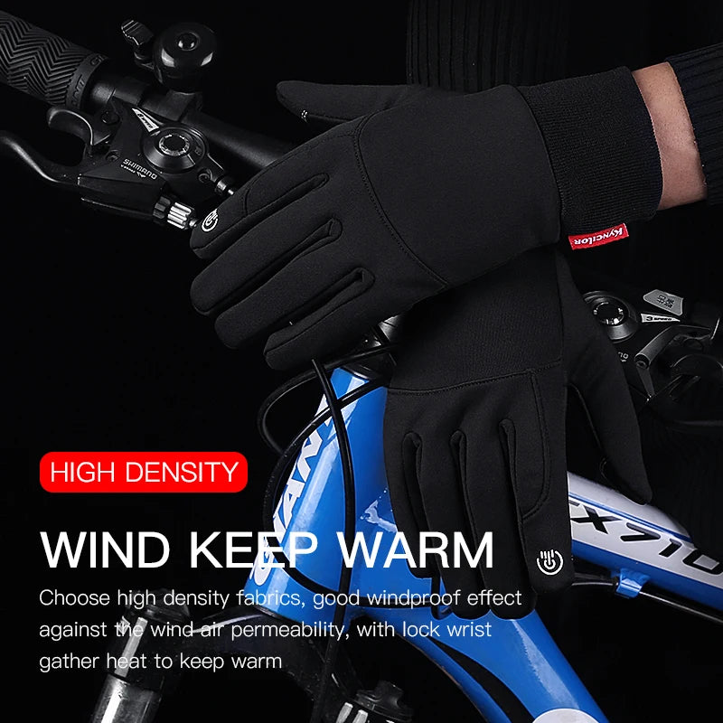 Winter Touch Screen Running Gloves – Full Finger Fitness