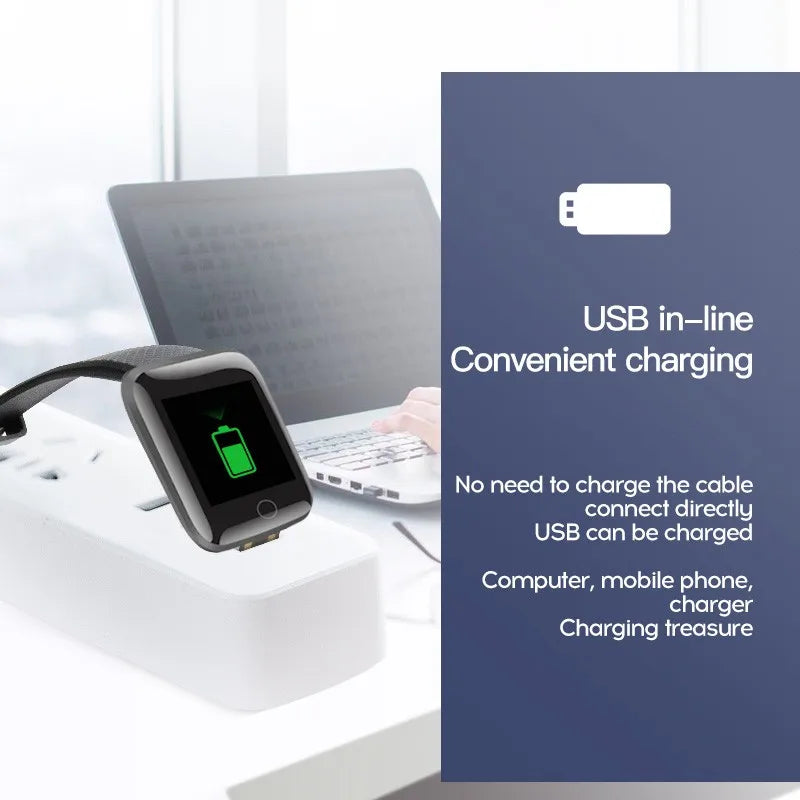 Health & Fitness Smartwatch (Waterproof | HR/BP Monitoring | iOS/Android)