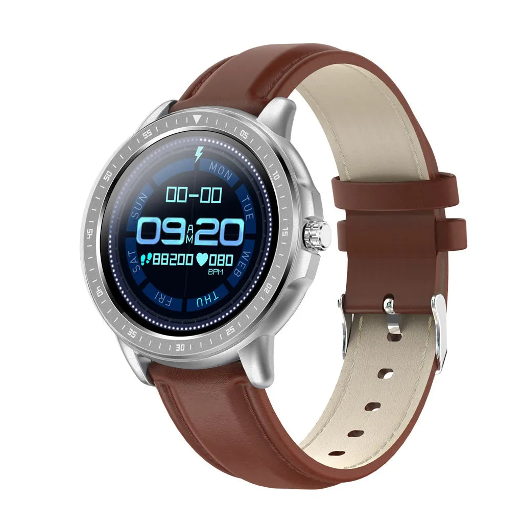 Cf19 Waterproof Fitness Smartwatch (HR/BP Monitor)