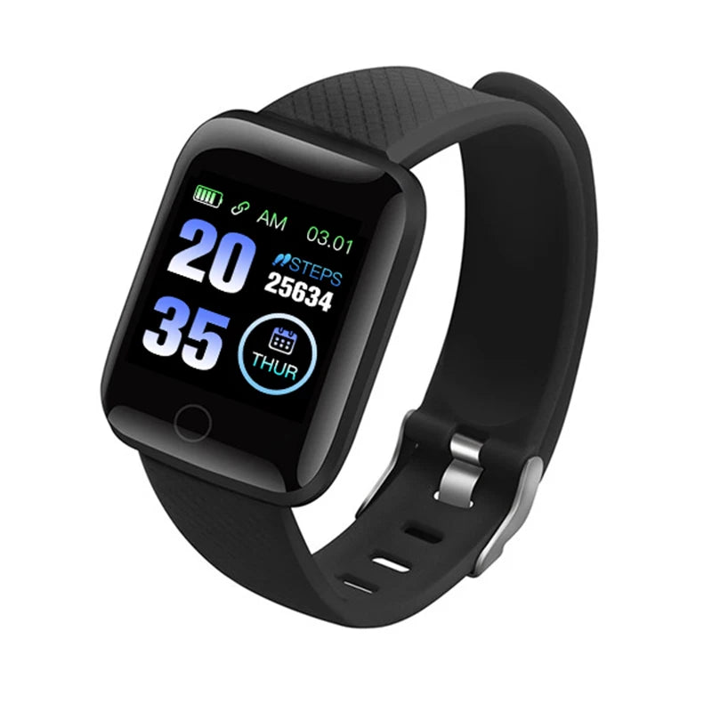 Health & Fitness Smartwatch (Waterproof | HR/BP Monitoring | iOS/Android)